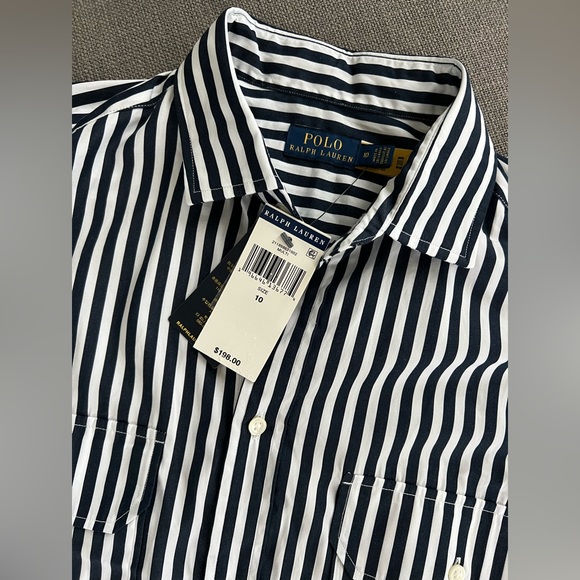 Ralph Lauren women’s long sleeve shirt maxi dress - Picture 9 of 13